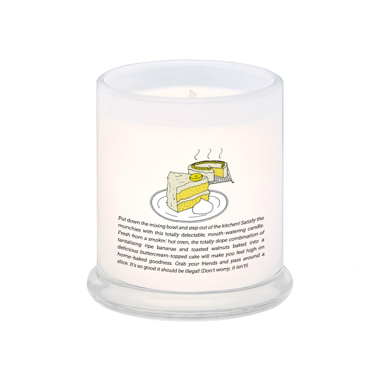 BANANA CAKE CANDLE
